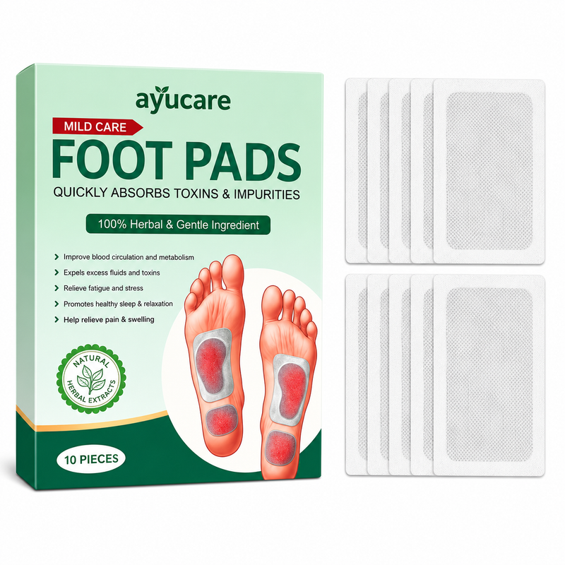 Detox Foot Pads - Natural & Herbal Pads | Overnight Wellness Buy 1 Get 1 FREE