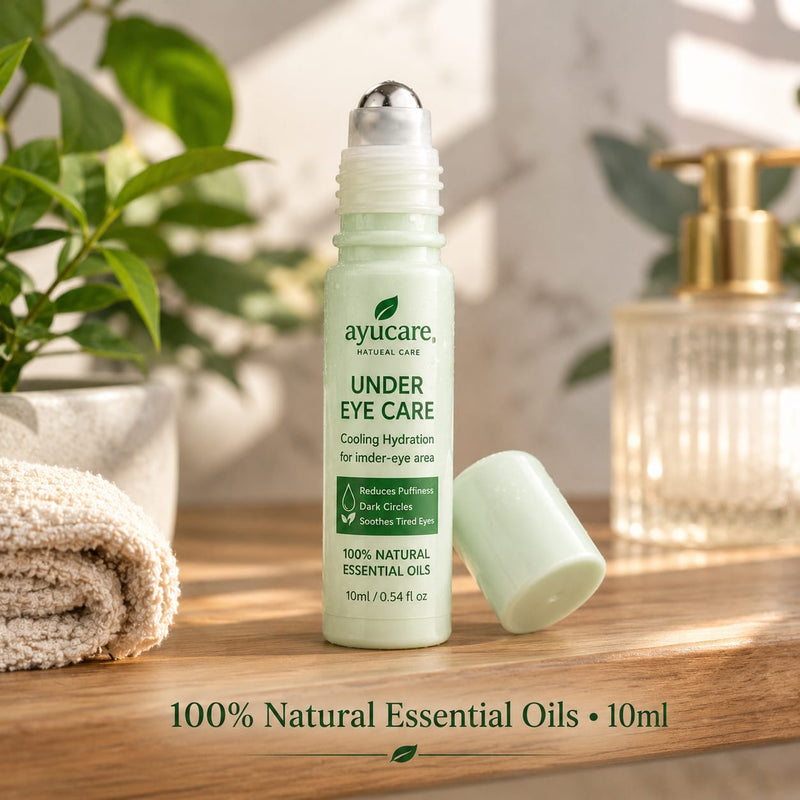 Ayucare Under Eye Care Roll-On | Cooling Hydration for Dark Circles, Puffiness & Tired Eyes